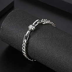 Gliederarmbänder aus 304 Edelstahl&nbsp;WG6E6B6-01