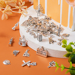 100шт 20 стиля подвески из цинкового сплава в тибетском стиле&nbsp;FIND-TA0003-90