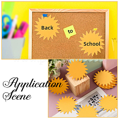100 x DIY-Papierkarten mit Sonne&nbsp;AJEW-SP0004-68A-02