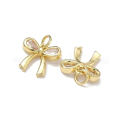 Pendentifs en laiton zircon cubique transparent&nbsp;KK-K420-06G