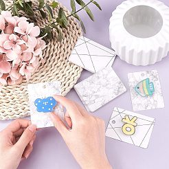 100 pz. 2 modelli di spille di carta e fermagli per capelli&nbsp;DIY-NB0004-97