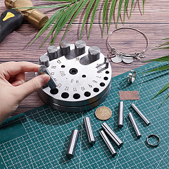 Kreis- und Scheibenschneider-Set aus Kohlenstoffstahl&nbsp;TOOL-WH0039-65