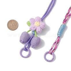 Веревки из полиэстера и спандекса подвесные украшения&nbsp;HJEW-JM04304-02