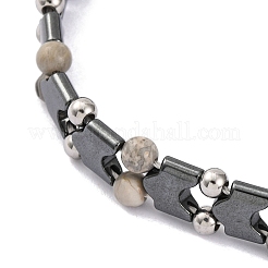 Braccialetti di perline in pietra naturale&nbsp;BJEW-P339-03P-05
