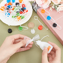 Benecrea 36 компл. 6 цвета железный сменный колпачок для иглы&nbsp;FIND-BC0003-99