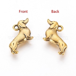 Подвески из тибетского сплава&nbsp;TIBEP-36546-AG-NR