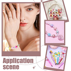 96 шт. 16 цвета акриловые бусины&nbsp;OACR-GO0001-01