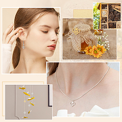 20 шт. подвески из нержавеющей стали 201 двух цветов&nbsp;STAS-DC0010-58