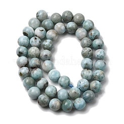 Природные ларимар бисер нитей&nbsp;G-B156-A01-8mm