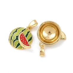 Латунь эмаль подвески&nbsp;KK-G549-04G