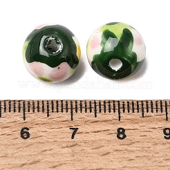 Perles en porcelaine manuelles&nbsp;PORC-A034-03D