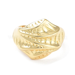 Латунные открытые манжеты для женщин&nbsp;RJEW-D016-05G