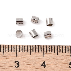 Perline colonna di ottone&nbsp;KK-G509-01C-P