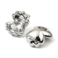 Латунные микро проложить кубического циркония подвески&nbsp;KK-C107-17P