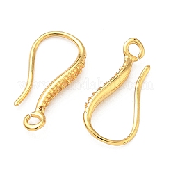 Латунные крючки для сережек&nbsp;KK-H532-09G
