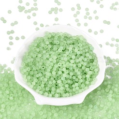 Perles de rocaille en verre transparent dépoli fgb&nbsp;SEED-N013-04A-08
