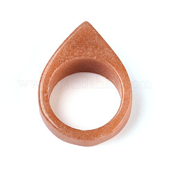 Кольца из натурального красного авантюрина&nbsp;G-T143-27