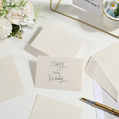 Поздравительная открытка из экологически чистой бумаги&nbsp;DIY-WH20002-619A-05