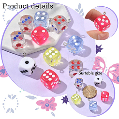 10 шт. подвески из эпоксидной смолы&nbsp;CRES-YW0002-35