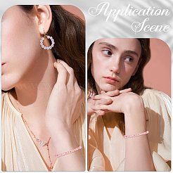 15 цвет прозрачных акриловых бусин&nbsp;MACR-PA0001-04B