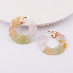Orecchini in resina&nbsp;EJEW-L200-06C