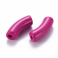 Abalorios acrílicos opacos&nbsp;MACR-S372-001B-S006