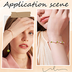 120 шт. бусины из натурального китайского нефрита/южного нефрита&nbsp;G-PA0001-08A