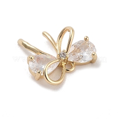 Латунь с подвесками из прозрачного кубического циркония&nbsp;LS-KK-Z061-22G