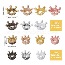 140 шт. 14 стиля сплава европейских бусин&nbsp;DIY-CA0006-56