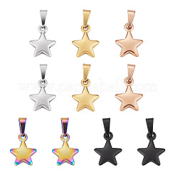 10 pendentif en acier inoxydable 304&nbsp;STAS-TA0006-46