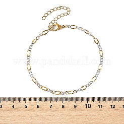 Set di bracciali con catene Figaro in acciaio inossidabile 304&nbsp;BJEW-JB14356-03