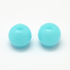 Tondo opaco perline distanziatore acrilico&nbsp;MACR-I036-4mm-07