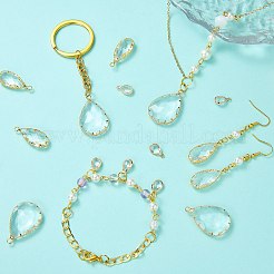 18 pz 3 stili di ciondoli in vetro&nbsp;KK-SZ0002-63