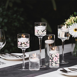 8 стиль пластиковых бусин с имитацией жемчуга&nbsp;OACR-BC0001-16