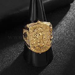 Кольца для мужчин из хирургической нержавеющей стали 316L в стиле хип-хоп&nbsp;FS-WG09604-04