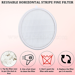 4шт нетканый материал многоразовый пылевой фильтр&nbsp;MRMJ-GF0001-65