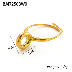 Basis für Schlaufenring aus Edelstahl 304&nbsp;STAS-OY019-72G
