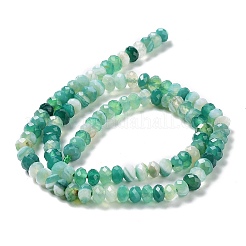 Натуральный полосатый агат / полосатые агатовые бусы&nbsp;G-E605-A02-01C