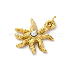 Подвески из нержавеющей стали 304 со стразами&nbsp;STAS-E550-02G