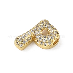 Pendentifs avec zircon cubiques à micro-pavés en laiton&nbsp;KK-A300-02G-P