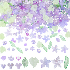 Наборы для самостоятельной сборки цветочных листьев&nbsp;DIY-BM0001-12C