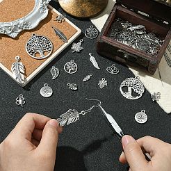 60 шт. 15 стиля подвески из сплава в тибетском стиле&nbsp;FIND-YW0005-01