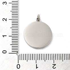 Подвеска-кабошон из не тускнеющей нержавеющей стали 304&nbsp;STAS-K263-45P