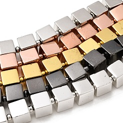 Стеклянные бусины с гальваническим покрытием &nbsp;EGLA-F166-03B