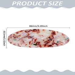 1 шт. заколки для волос из смолы и железа&nbsp;PHAR-LP0004-16A