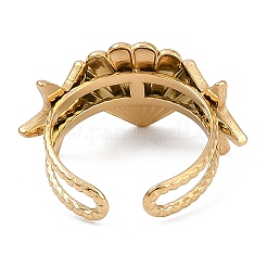 Кольца-манжеты из нержавеющей стали 304 для женщин&nbsp;RJEW-A049-03G