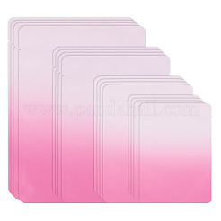 72 шт. 4 стиля двухцветные прямоугольные пластиковые подарочные пакеты&nbsp;OPP-TA0001-15B