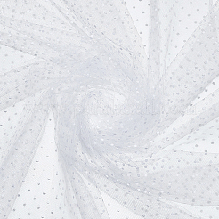 Сетчатая ткань из полиэстера&nbsp;DIY-WH0698-011B