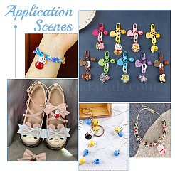 Kits de fabricación de llavero diy&nbsp;DIY-CA0004-17