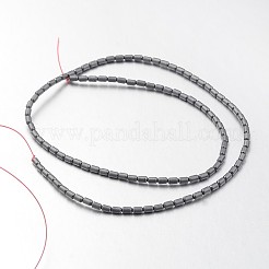 Non magnetici fili di perline di ematite sintetico&nbsp;G-F300-39-F09